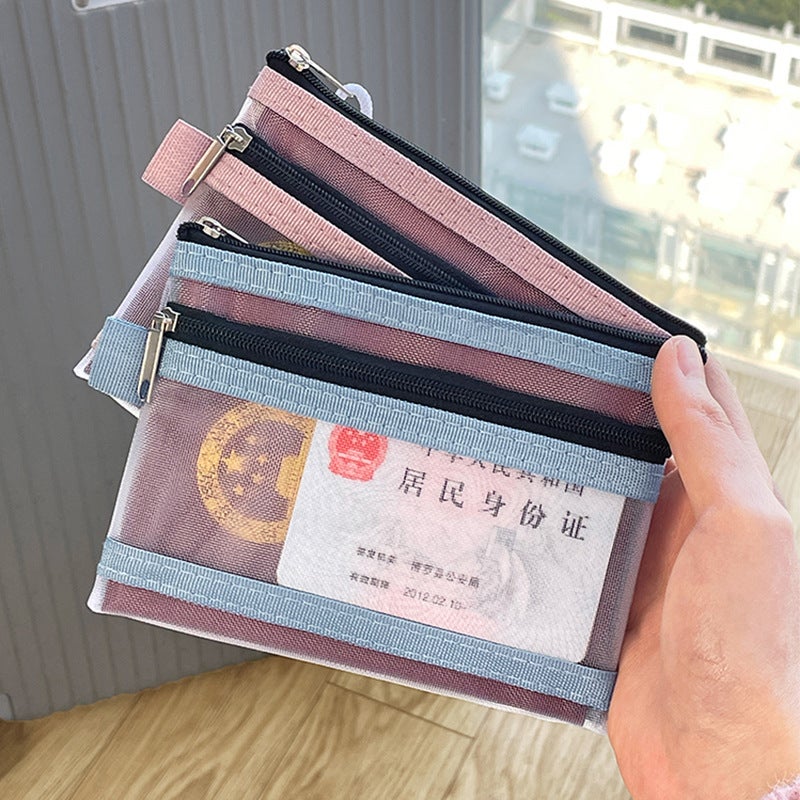 Passport Cosmetics Bag, Portable Boarding Pass, Coin All-In-One Card Holder, Protective Cover, Portable Id Card Bag For Overseas Travel - Image 2